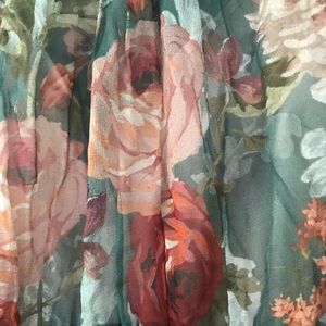 Zara floral dress